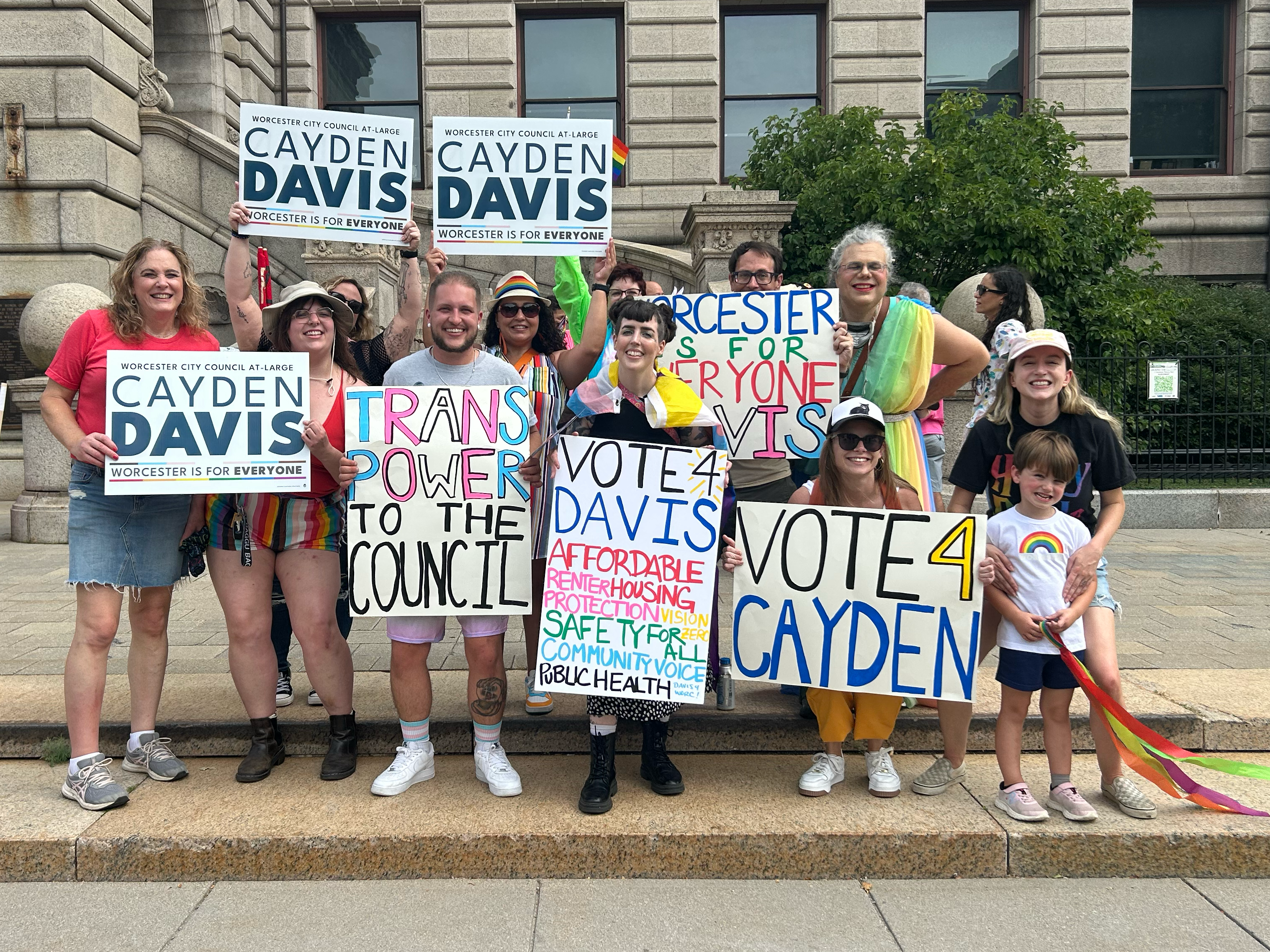 Cayden at pride.